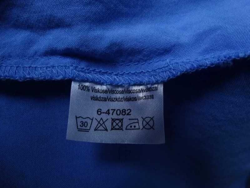 Spódnica niebieska wiskoza