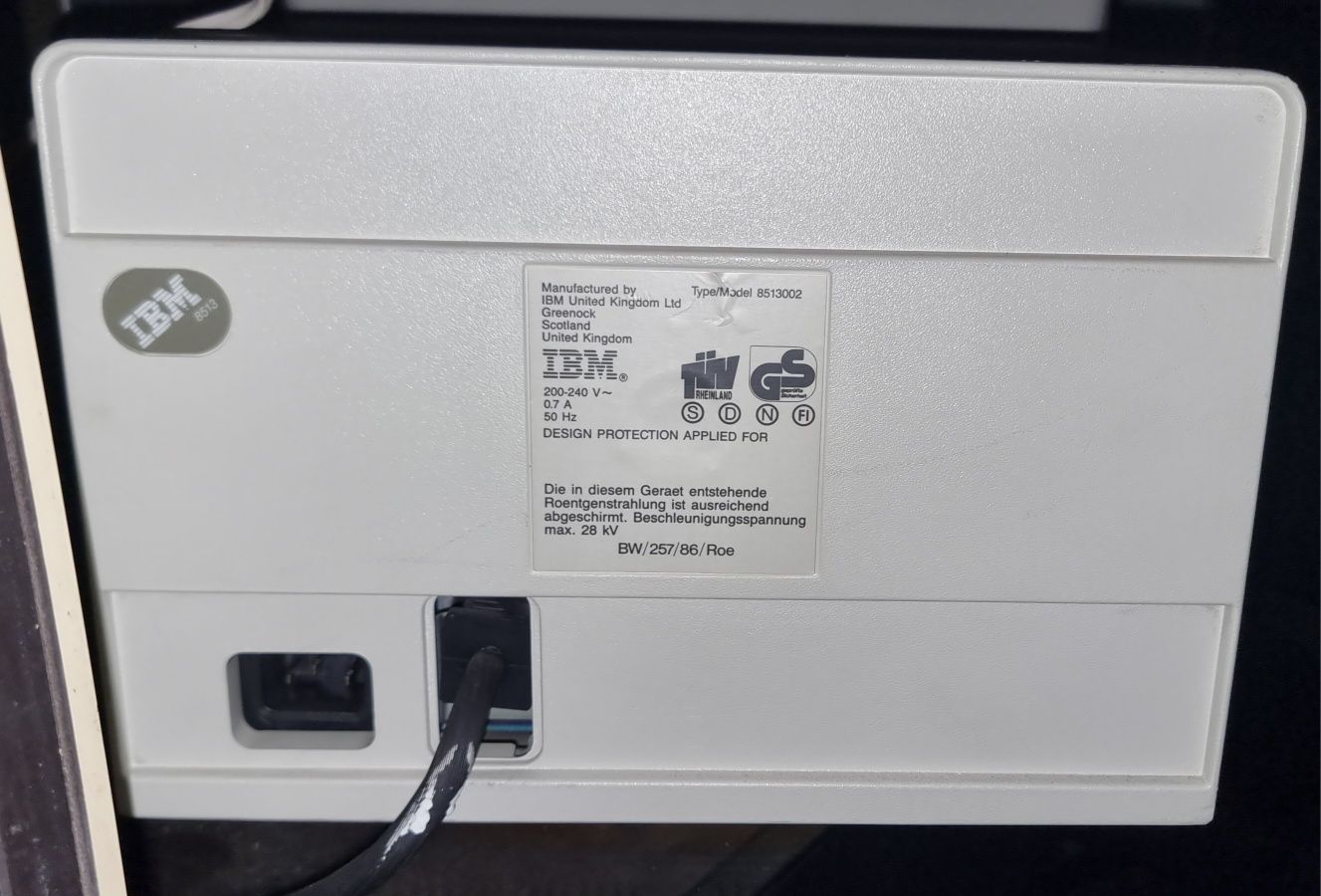 PC Antigo IBM PS1