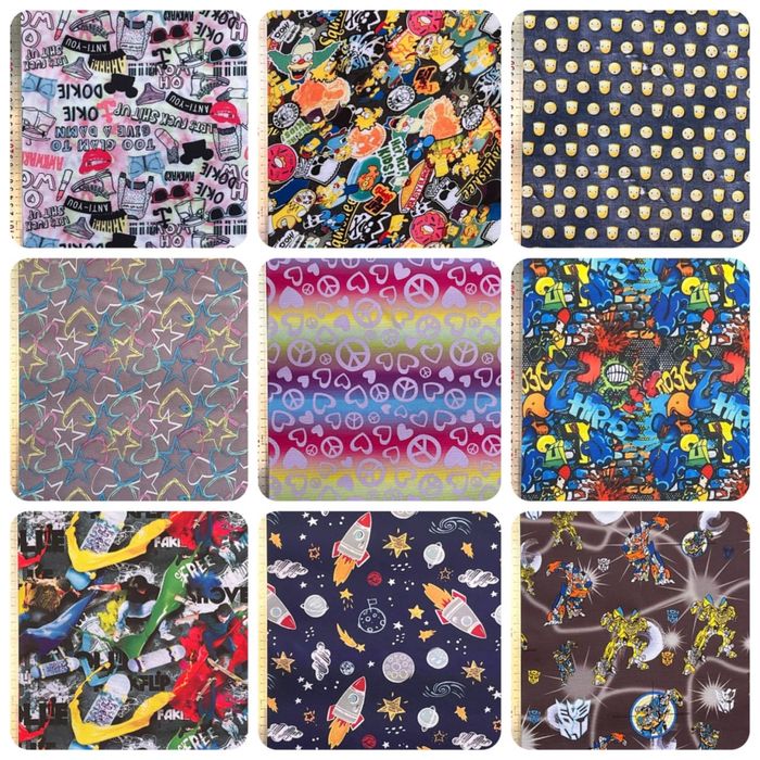 Ткань Оксфорд на пу основе 500PU.GUCCI PRINT