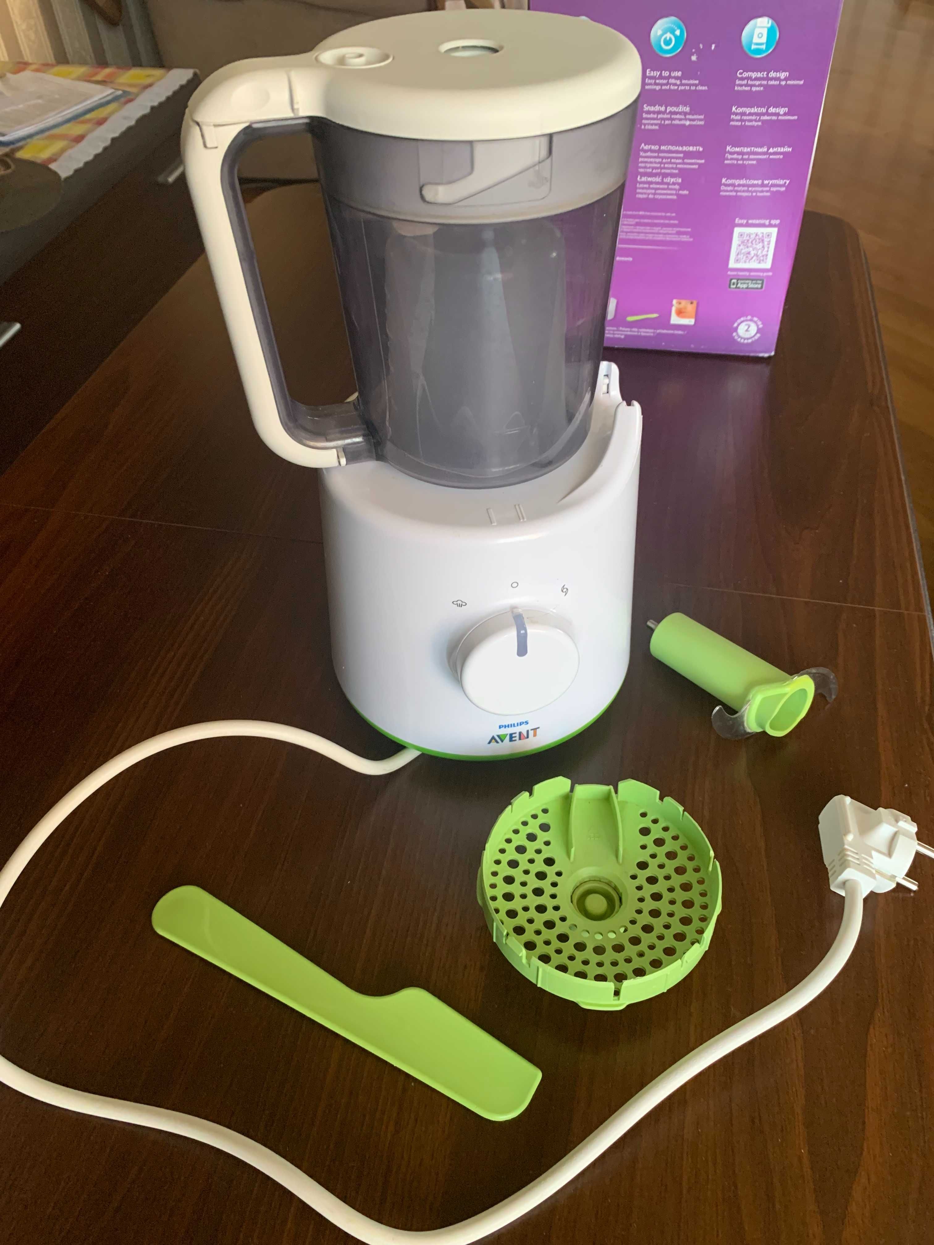 Блендер-пароварка Philips Avent SCF870 (дитяча)