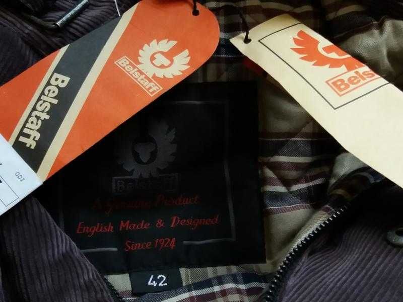 куртка из вельвета от Belstaff