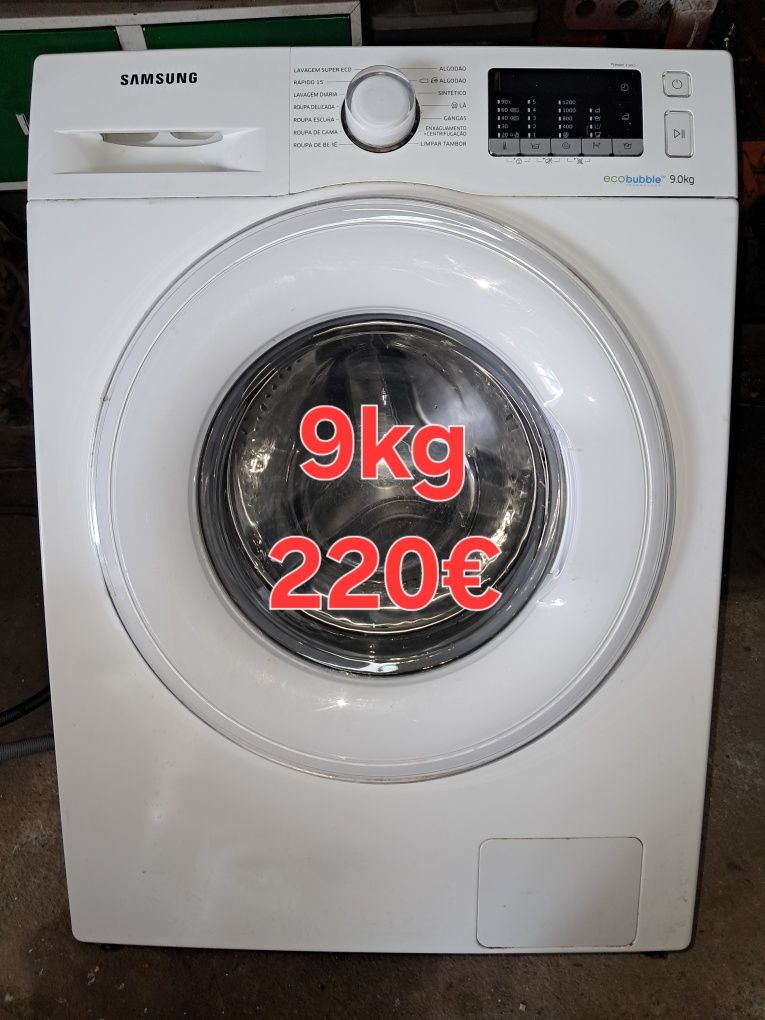 Máquina de lavar roupa 9hg