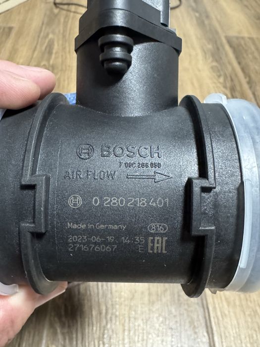Датчик масової витрати повітря ДМРВ Bosch 0 280 218 401