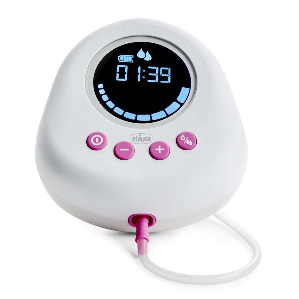 Laktator Elektryczny Chicco 150 Ml|Wyświetlacz Lcd|2 Fazowy