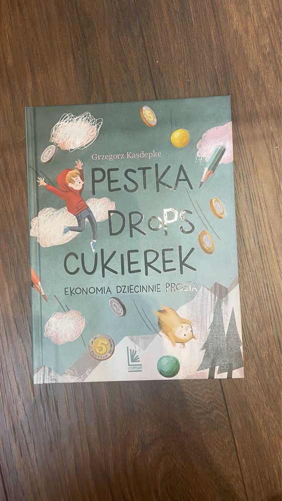Nowa, nieużywana książka dla dzieci pt. „Pestka, drops cukierek”