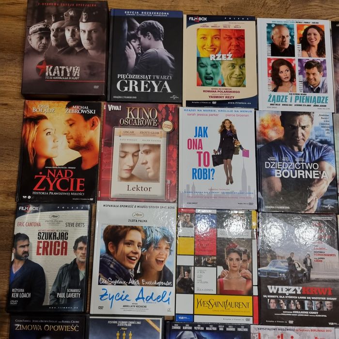 DVD płyty zestaw, filmy
