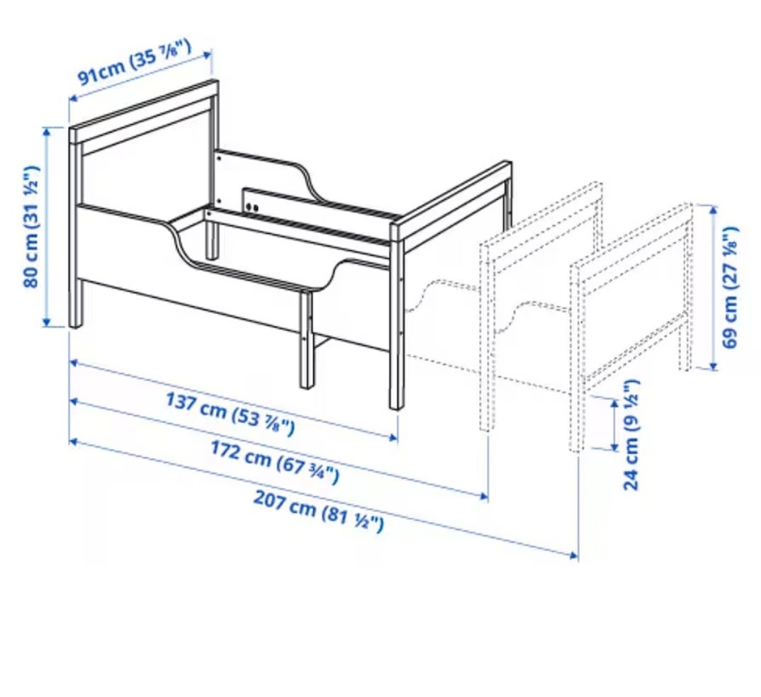 Łóżko SUNDVIK Ikea