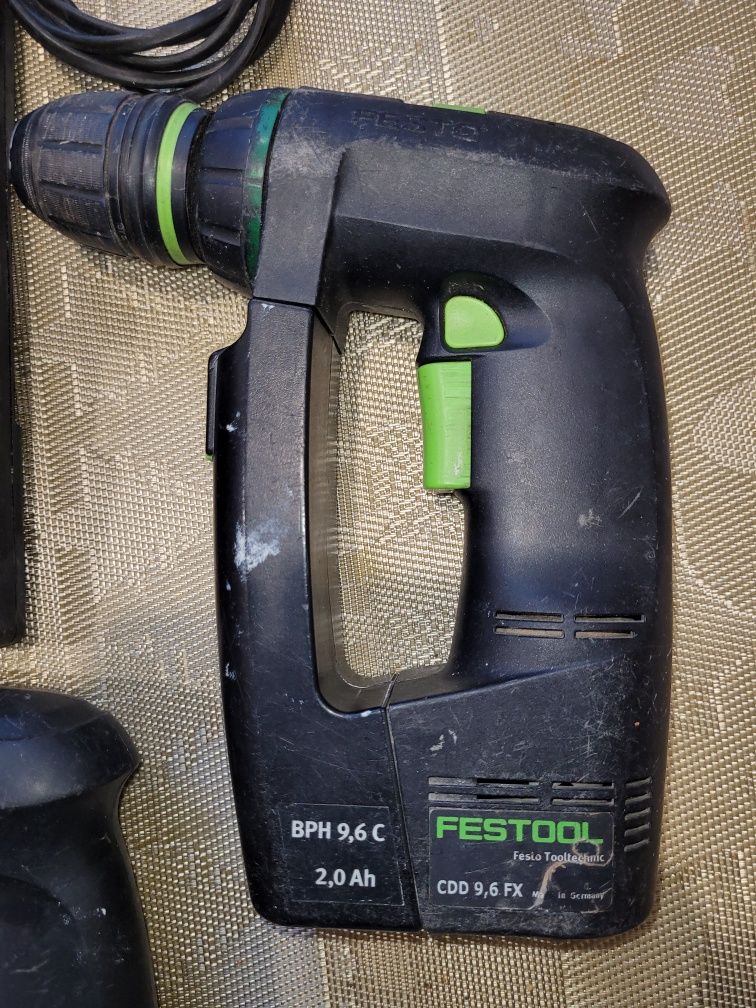 Wkrętarka Wkrętarki ładowarka baterie festool