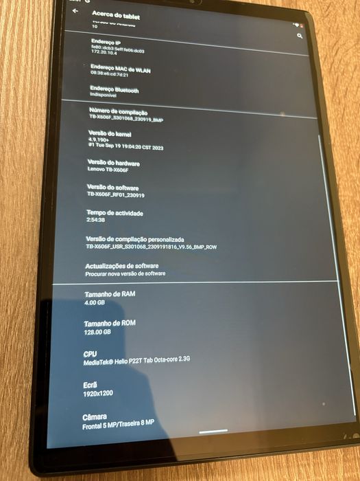 Tablet Lenovo M10 plus 10,3 polegadas