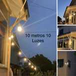 Extensao de luzes grinalda gambiarra