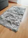 Dywan z włosiem puchaty shaggy 80 x 150 cm narzuta mata
