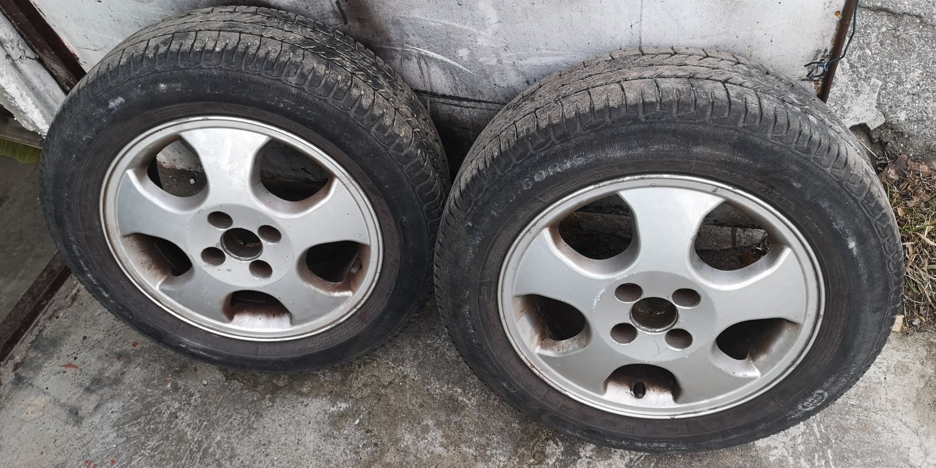 Felgi z oponami 4x100 Opel Astra 2