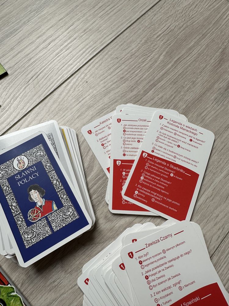Gra planszowa edukacyjna Kocham Polskę