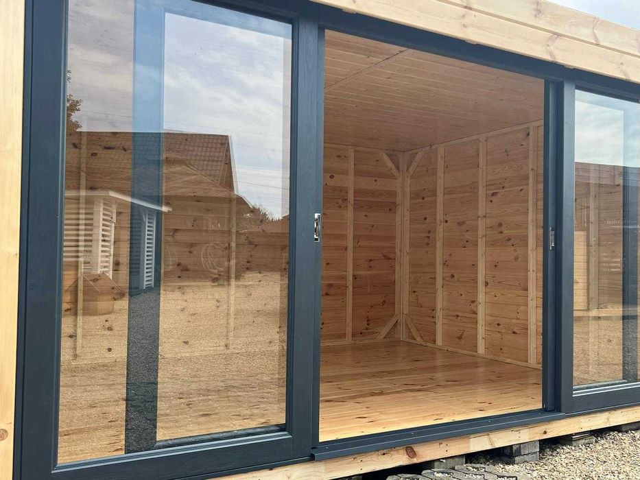 Ogród zimowy,altana przeszklona,drewniana,zimowa,ogrodowa4x3m,4x4m