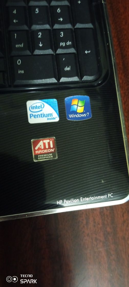 Продам ноутбук HP pavilion dv6 на запчасти или под ремонт