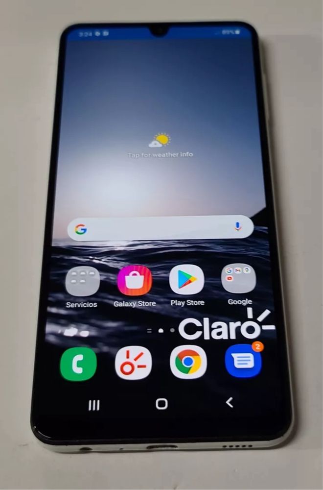 Smartphone Samsung A22 4g de 128gb + caixa + factura garantia (usado)