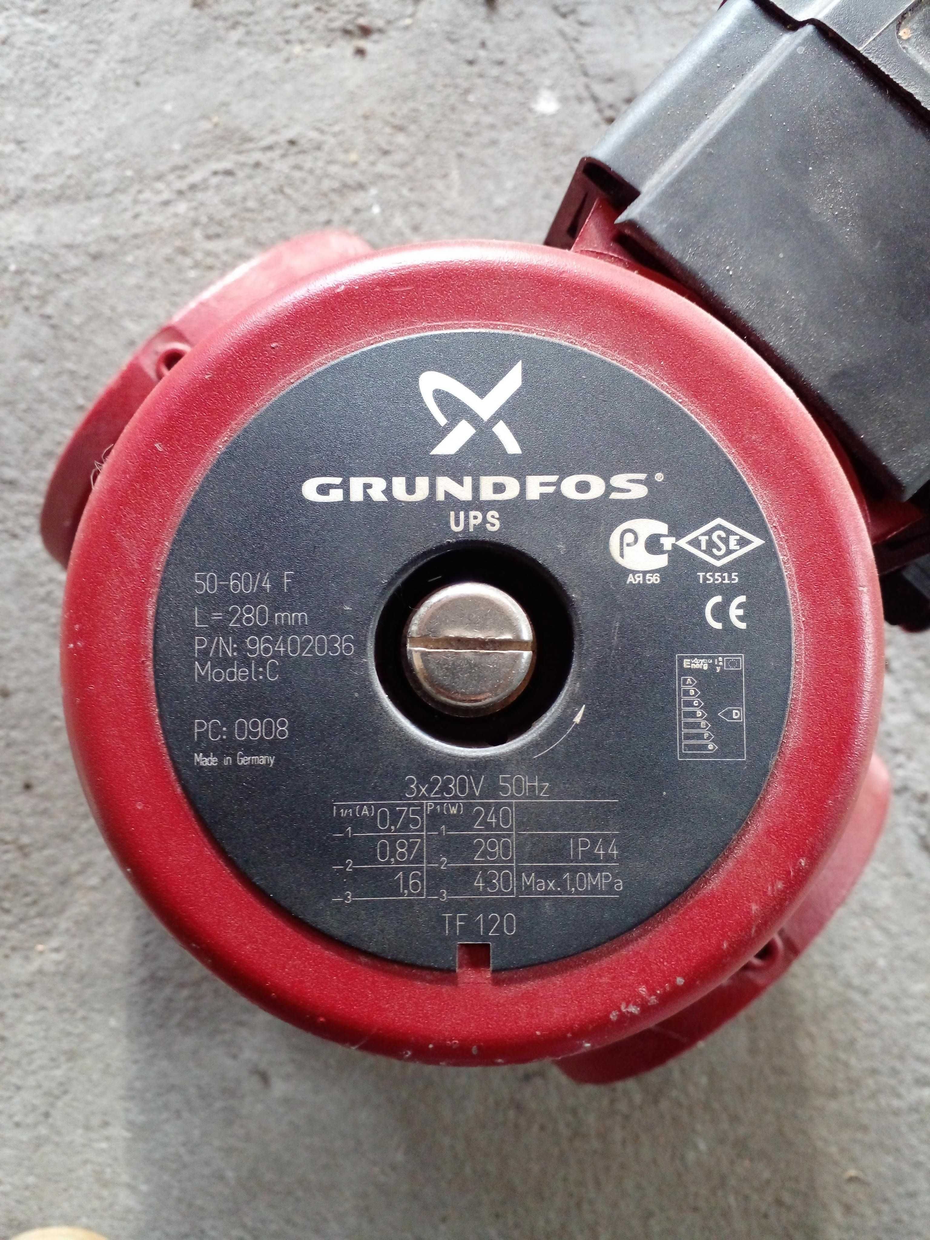 Sprzedam pompę GRUNDFOS 50-60/4f