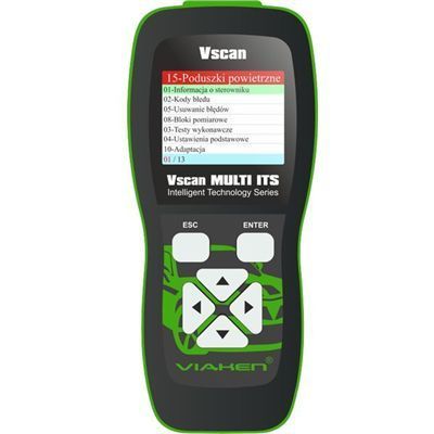Interfejs Skaner Vscan Multi Its 2W1 Vag + Obd2 Pl