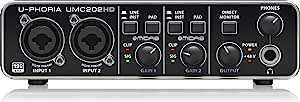 Mesas Misturas - Numark M101USB, Behringer UMC202HD, Q802USB