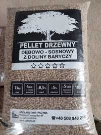 Pellet drzewny dębowo-sosnowy  z doliny baryczy 1005kg