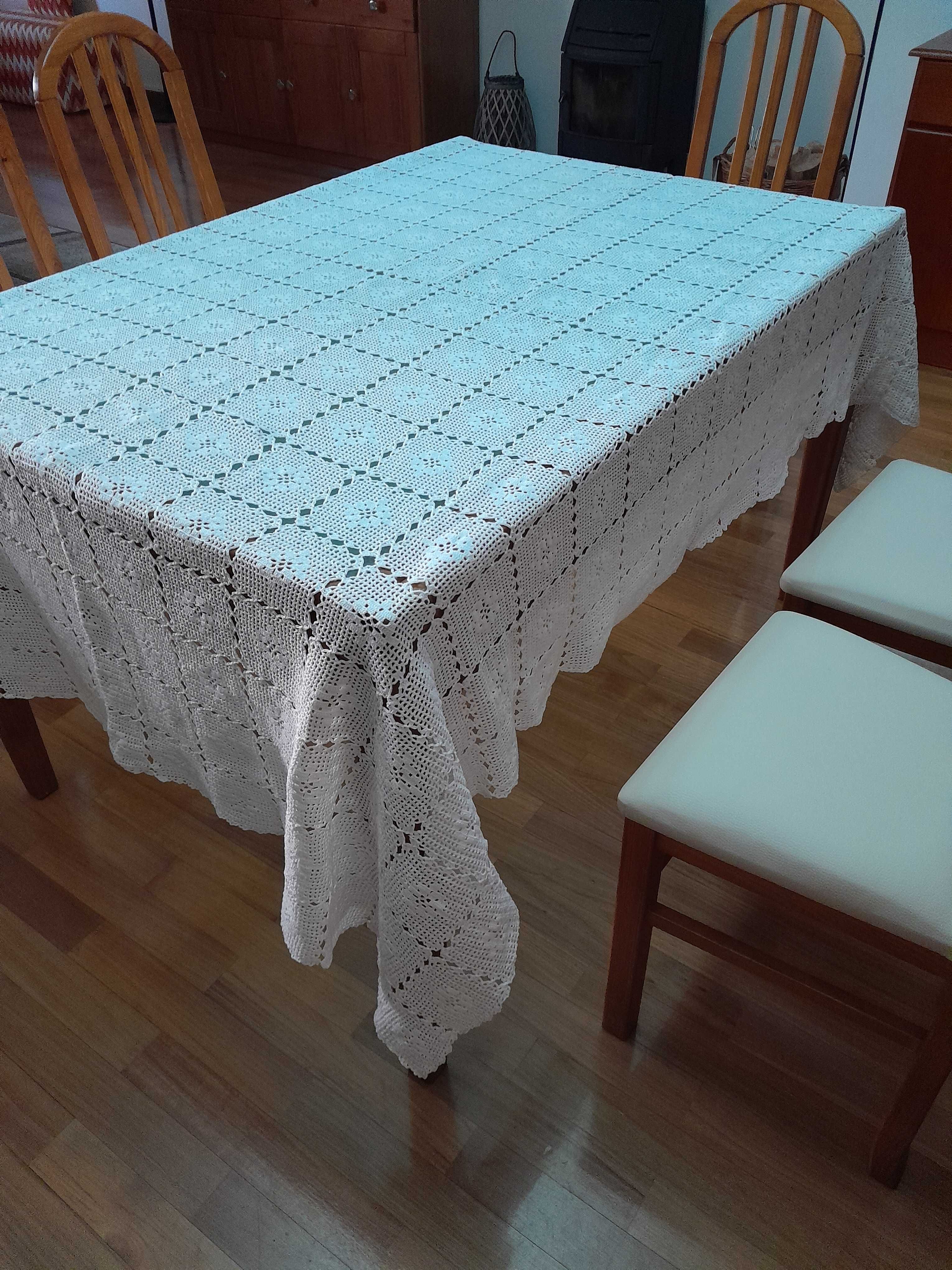 Toalha de mesa retangular