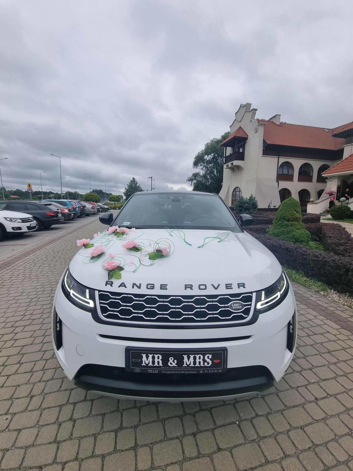 Samochód Range Rover na Ślub Wesele/ Transport gości auto 9'os