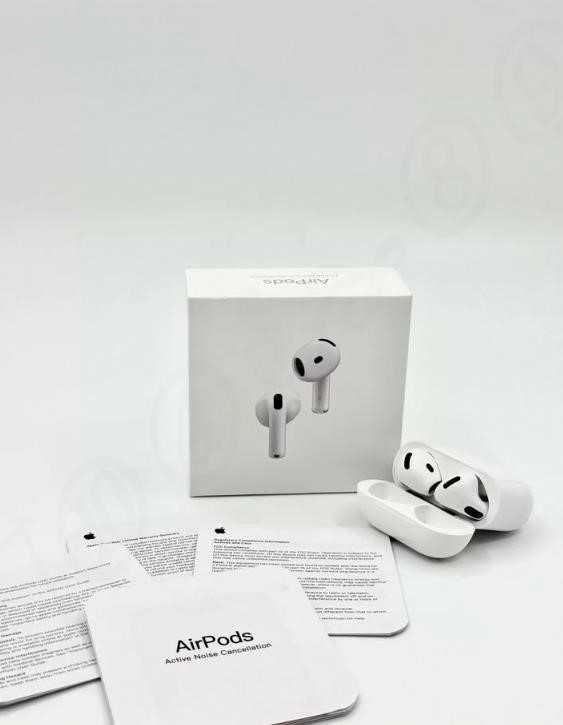 Безпровідні Навушники Airpods 4 1в1 Lux якості +чохол