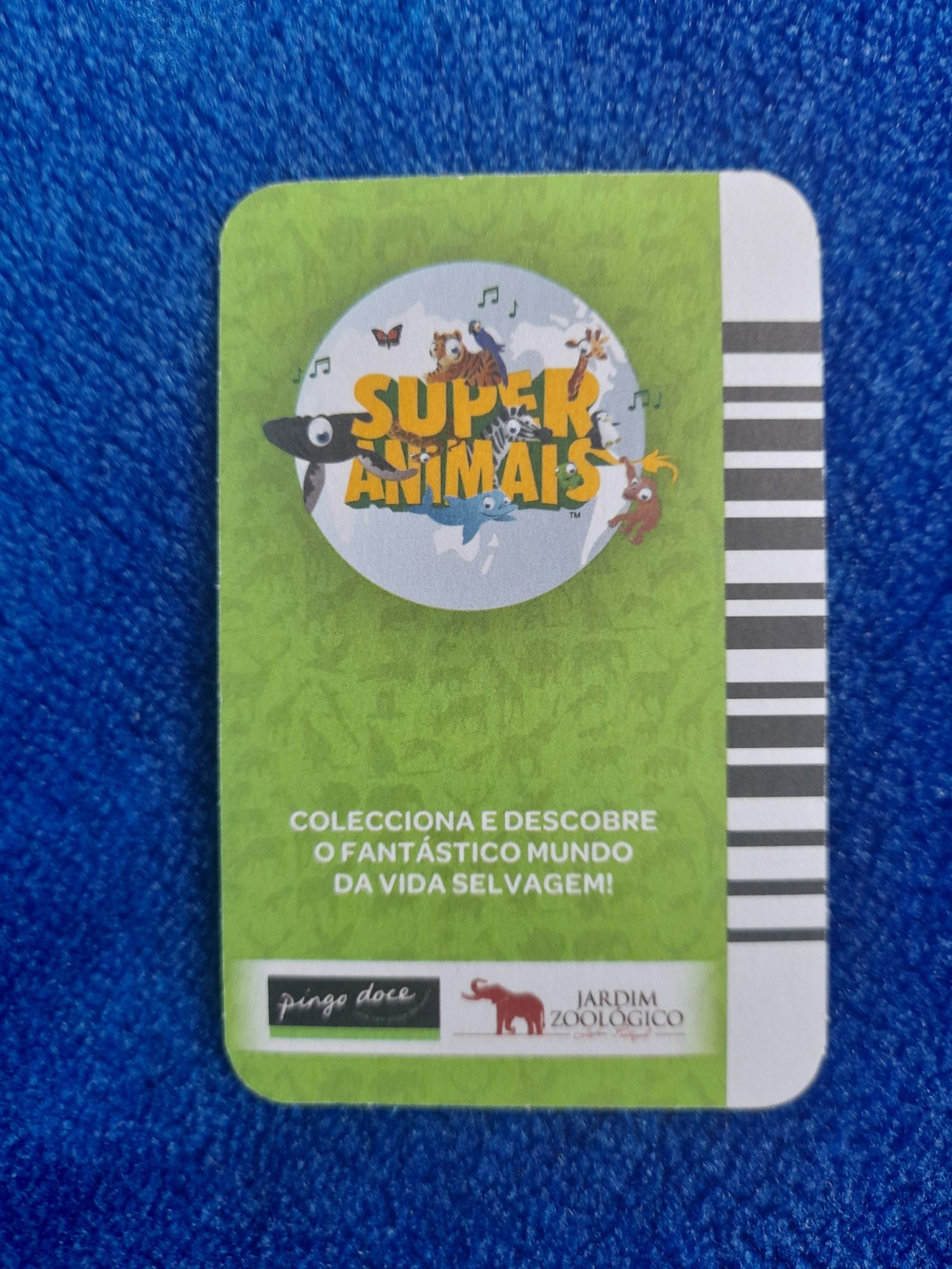 Cartas Super Animais - Caderneta Pingo Doce
