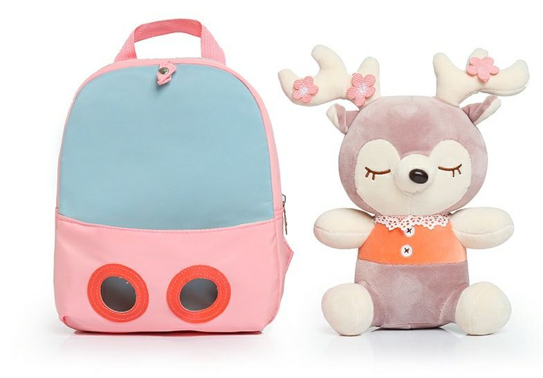 Рюкзак детский,портфель с игрушкой,для детского сада,дошкольный рюкзак