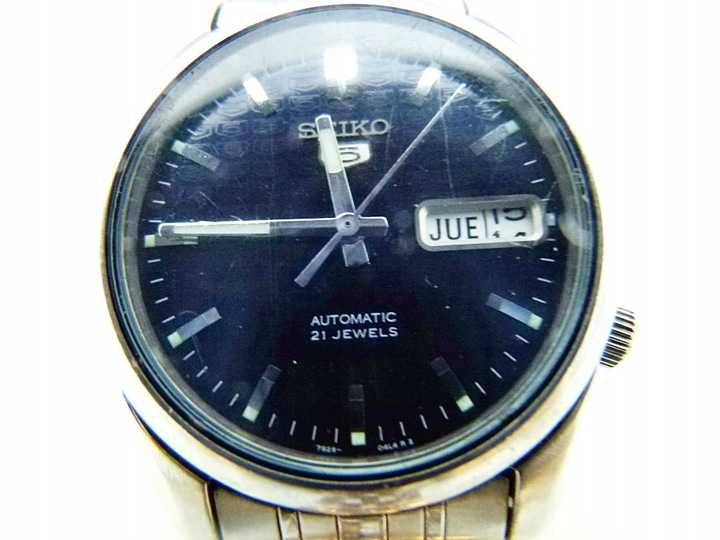 Zegarek automatyczny Seiko 5 7S26-01V0 / 21 kamieni / Eko Komis