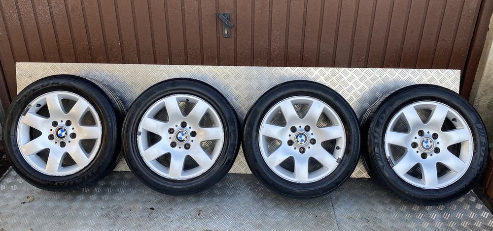 Felgi 16 cali BMW E46 E87 E90 5x120 ET47 Opony Letnie