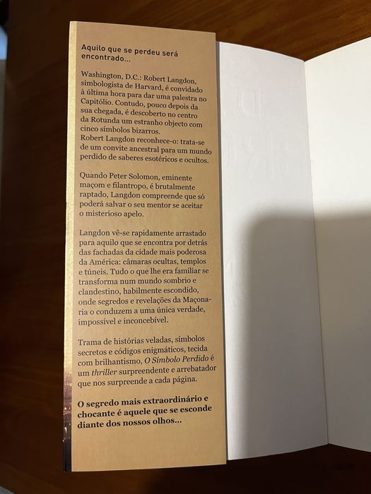 Livro O Símbolo Perdido - Dan Brown