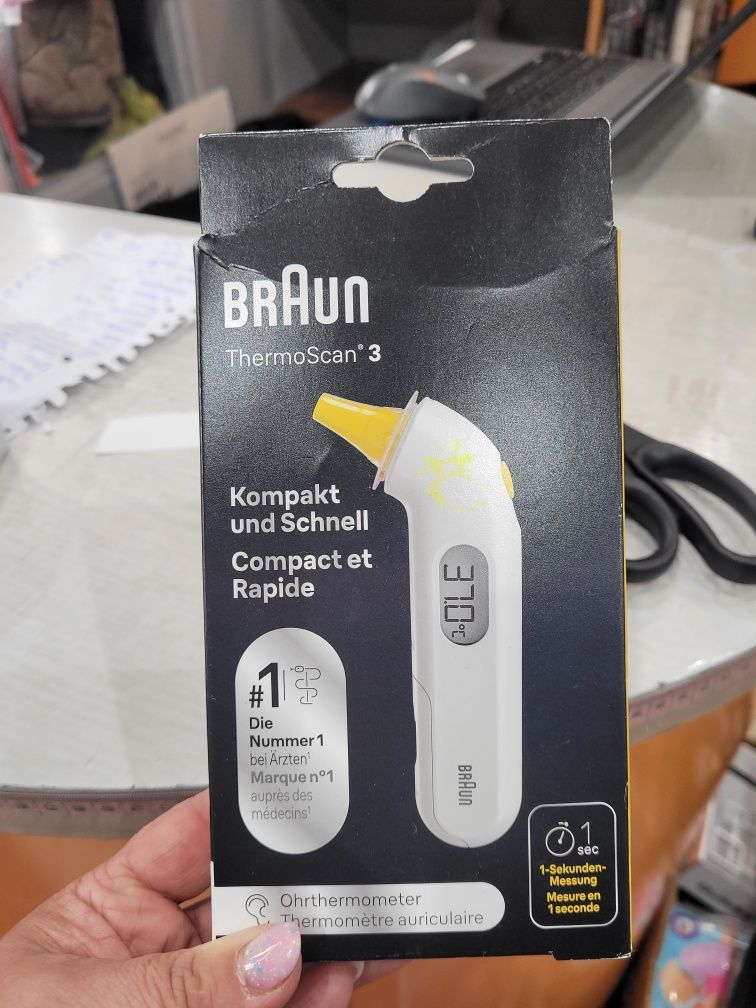 Nowy termometr douszny Braun