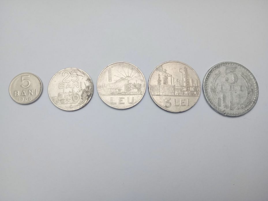 Zestaw monet Rumuńskich Socjalistyczne