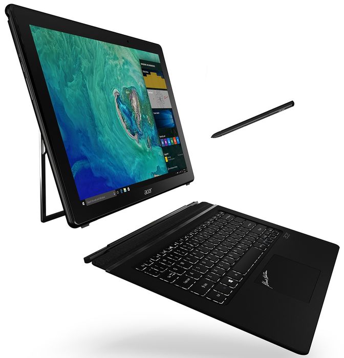 Acer Switch 7, Core i7-8550U/16GB/512GB/13,5" dotyk