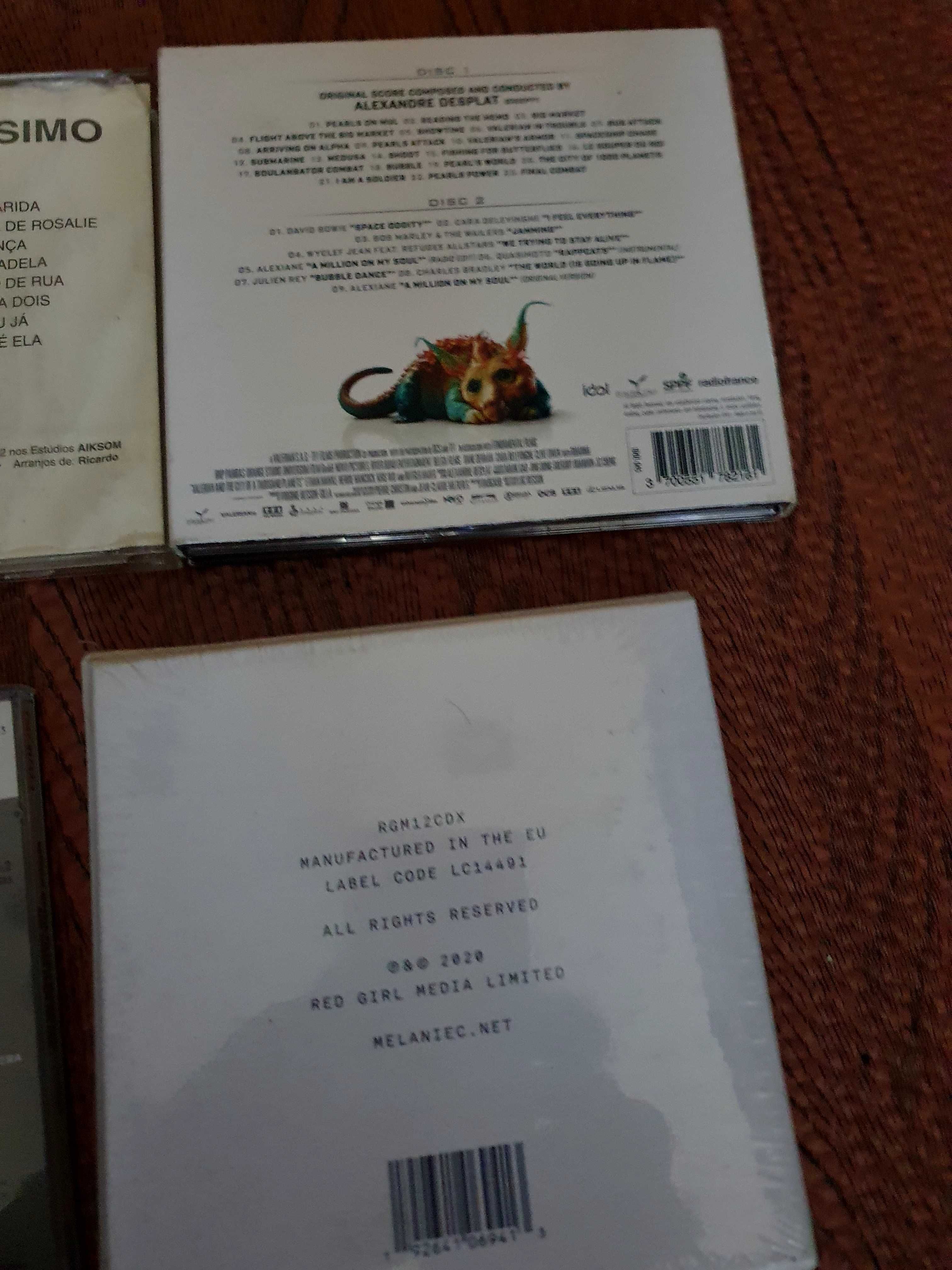 25 cds

Lote 15 digipacks Original Motion Picture Soundtrack 
Selados