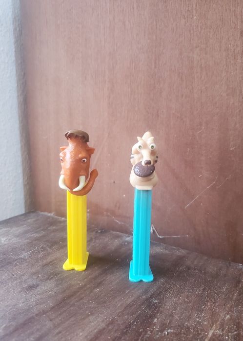 Dispensadores PEZ da idade do gelo (raros)