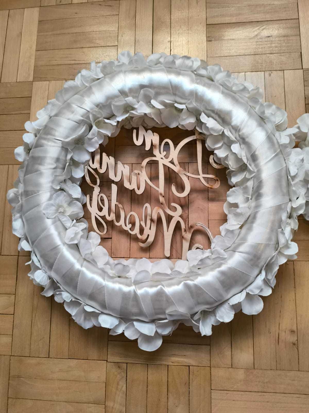 Wianki Dom Panny Młodej, ozdoba na dom, wesele, ślub, panna młoda,
