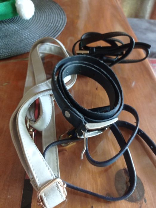 Ремень черный Cromia Италия