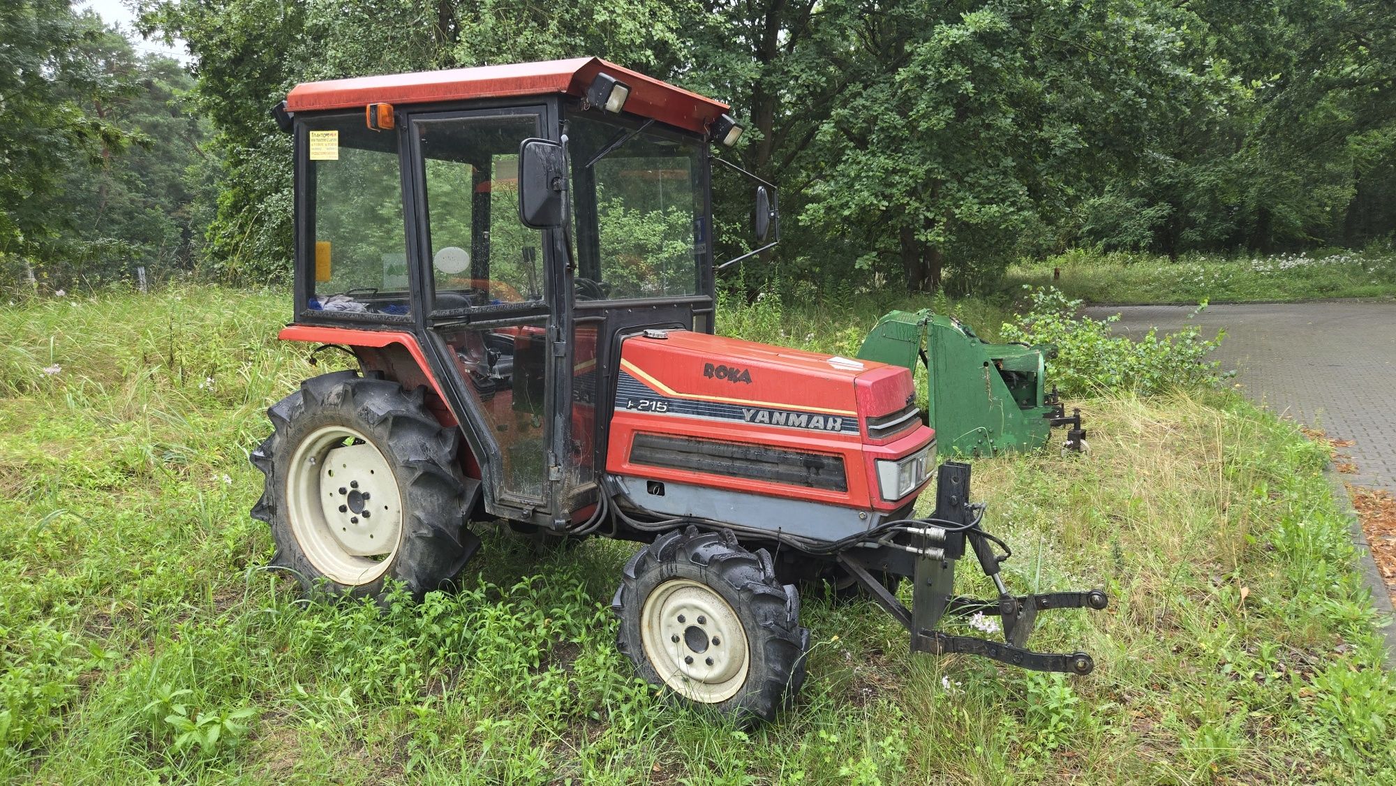 Yanmar F215 – ciągnik 4x4 z TUZ i hydrauliką | Stan bdb | Faktura VAT