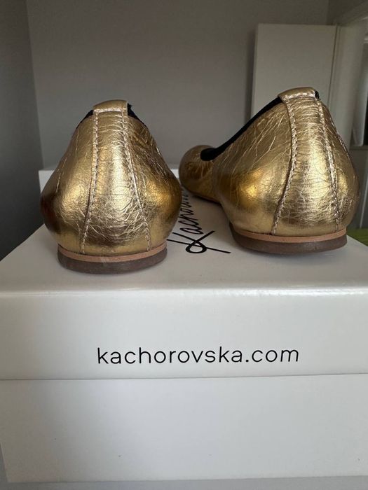 Золоті балетки Kachorovska