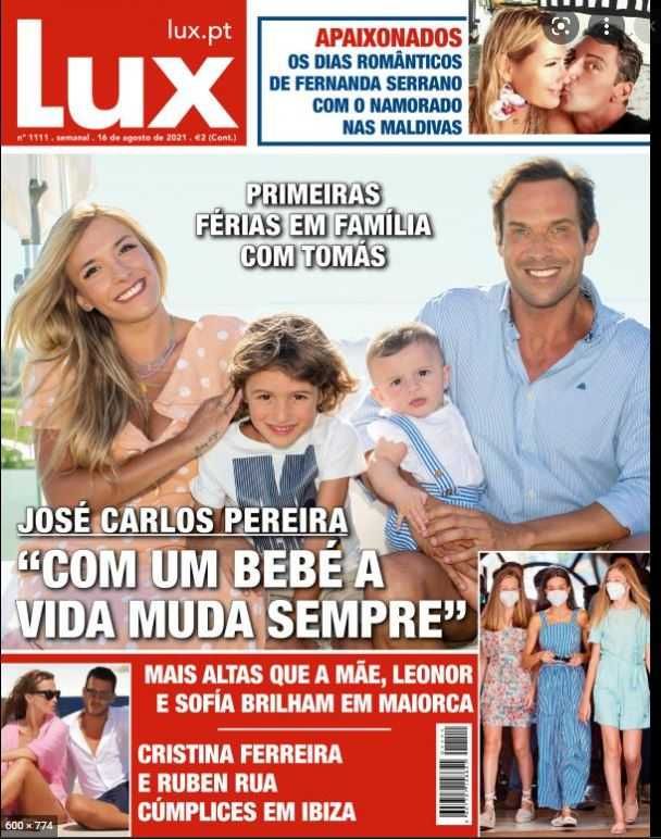 7 Revistas Antigas da LUX em excelente estado