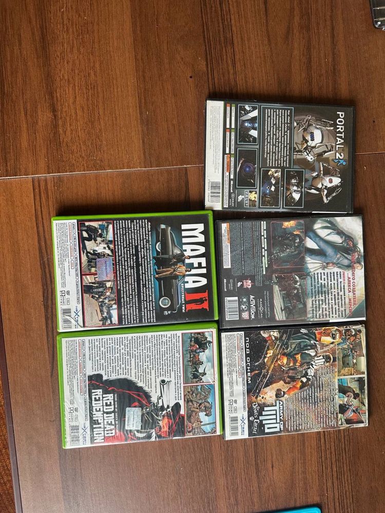 Ігри для Xbox 360 / Диски / Mafia 2 / RDR / PORTAL 2