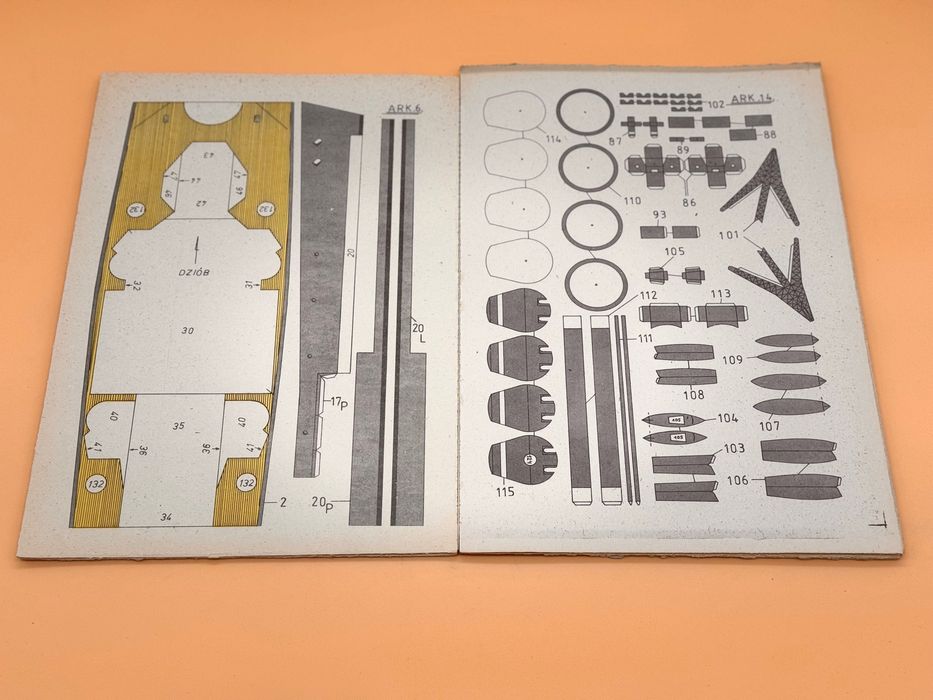 Mały Modelarz", numer 5-6/90 HMS Vanguard