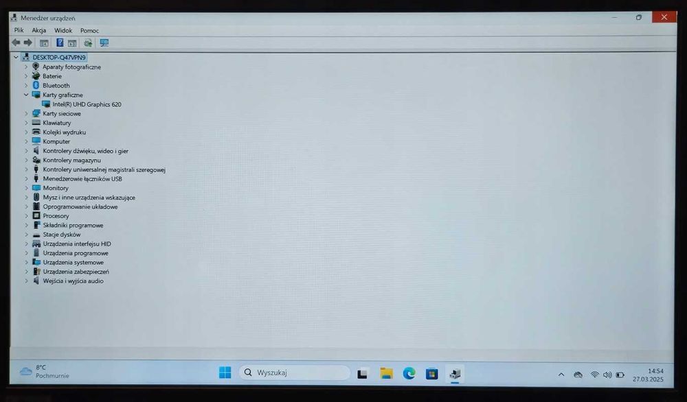 W1687] Laptop Lenovo ThinkPad L480 i5-8250U 8GB 256GB NVMe Win11 bat