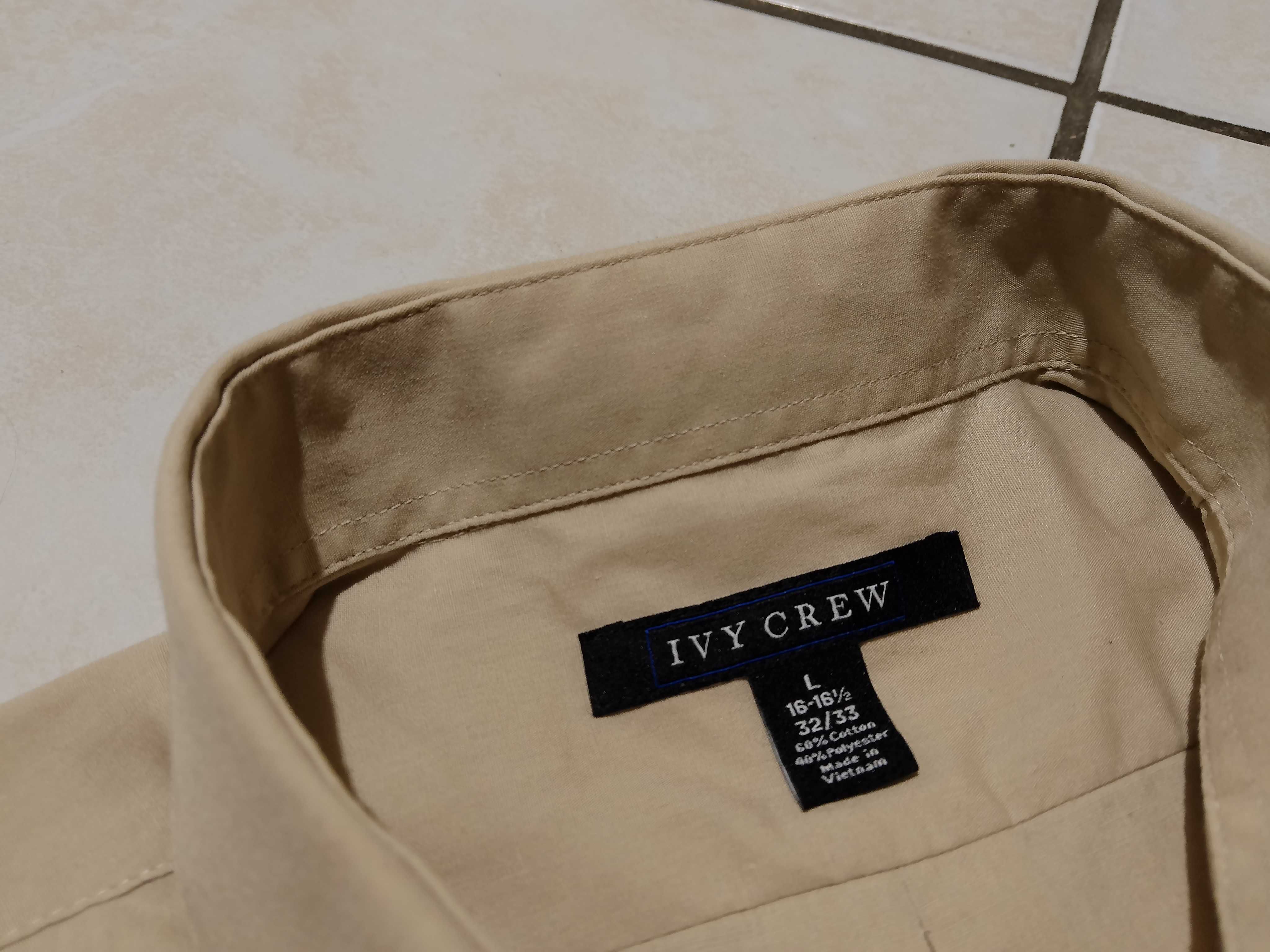 IVY CREW USA - NOWA! Markowa Koszula Męska rozmiar XL