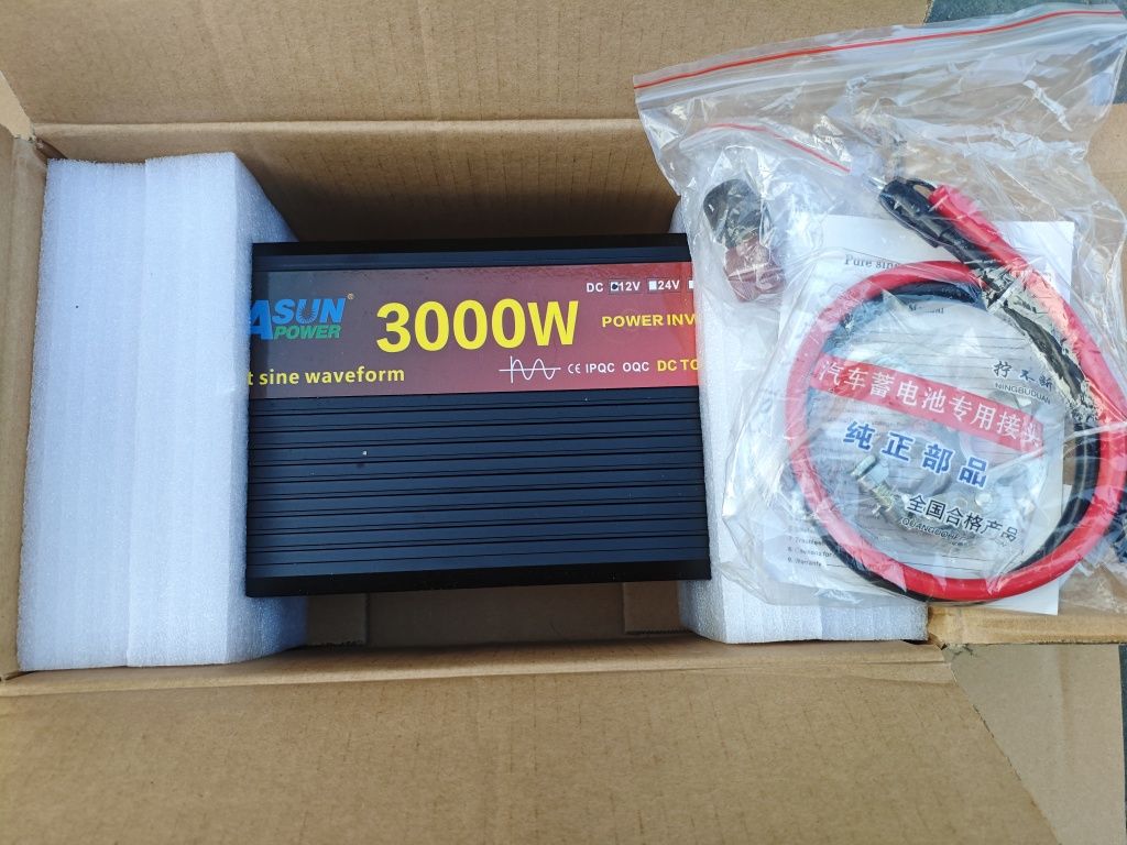 Przetwornica Easun 3000W / 12V