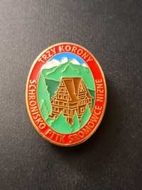 Odznaka Schronisko PTTK Trzy Korony Pieniny nowa pin
