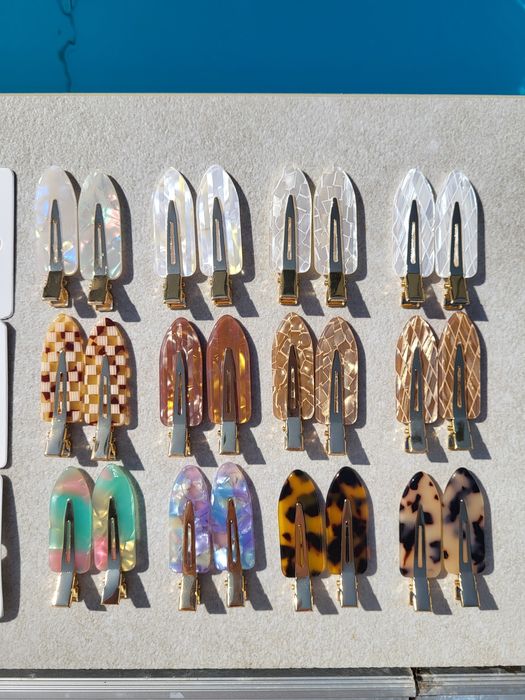 Заколка зажим що не заламує волосся, прищіпка для волосся, затискач