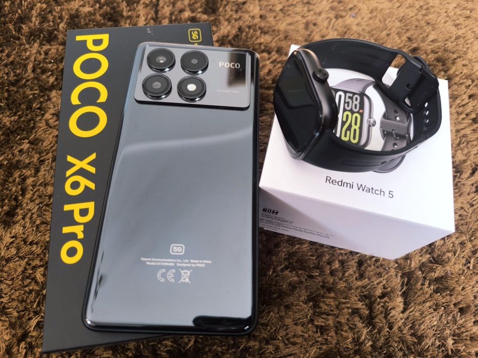 Vendo ou troco Xiaomi Poco X6 Pro 12/512 + Redmi watch 5